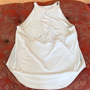 Lululemon Athletica Soft Gray Tank Top